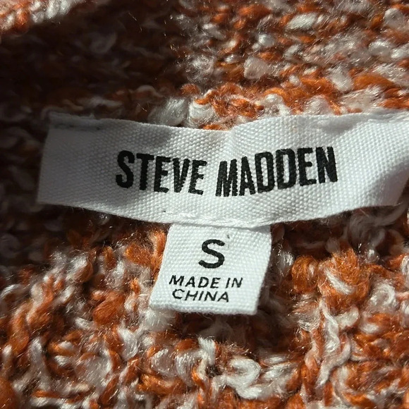 NWT Steve Madden Odetta Open Pocket Cardigan Salmon color Women Size S - Picture 5 of 12